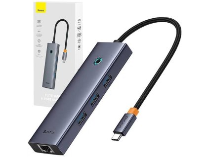 dokovaci stanice baseus ultra joy usb 6v1 usb c 1xhdmi4k30hz 3xusb 3 0 1xpd rj45 seda ien522503