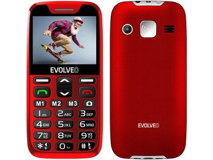 evolveo easyphone xr cerveny ien528432