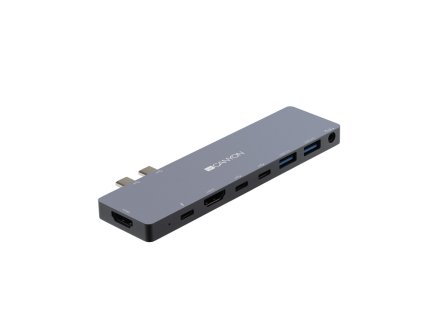 canyon replikator portu ds 8 8v1 pro apple mackbook s thunderbolt 3 usb c 87w 1 type c pd87w 2 type c data 2 hdmi ien402254
