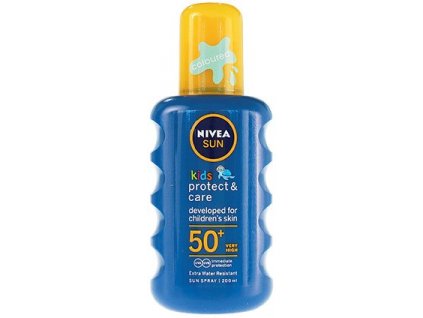 Nivea Sun Kids Moisturising Sun Spray Coloured SPF 50+ 200ml