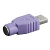 PremiumCord Redukce USB male - PS2 female