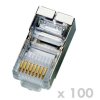 DATACOM Plug STP CAT5E 8p8c- RJ45 lanko (100ks)