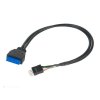 Akasa USB 3.0 (19-pin) na USB 2.0 (9-pin)