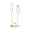 Aligator audio adaptér USB-C / 3,5mm Jack, bílý