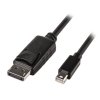 miniDisplayPort - DisplayPort V1.2 přípojný kabel M/M 2m