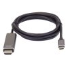 USB-C na HDMI kabel 1,8m rozlišení obrazu 4K*2K@60Hz Aluminium