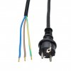 Solight flexo kabel, 3x 1,5mm2, gumová, černá, 5m