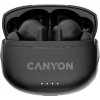 CANYON TWS8B Bluetooth bezdrátová sluchátka s mikrofonem, černá