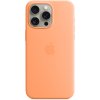 Apple iPhone 15 Pro Max Silicone Case s MagSafe - Orange Sorbet
