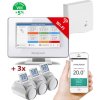 Honeywell Home EvoHome Starter Set 3 CZ, EvoHome Touch WiFi + 3x termohlavice + BDR91