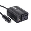 Eurocase měnič napětí DC/AC, 12V/230V, 150W, USB 2*5V/500mA, autozástrčka (MT-MX150)