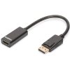 C-TECH kabelový adaptér z DisplayPort na HDMI