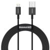 Baseus Superior Series rychlonabíjecí kabel USB/Lightning 2.4A 2m černá