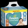 Pampers Active Baby Plenky Velikost 3, 6kg-10kg, 90ks