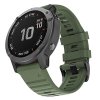 RhinoTech řemínek pro Garmin QuickFit silikonový outdoor 22mm tmavě zelený