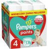 Pampers Pants Plenkové Kalhotky Velikost 4, 9 kg - 15 kg, 176 ks
