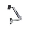 Ergotron LX Sit-Stand Wall Mount LCD Arm Polished