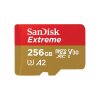 SanDisk Extreme microSDXC 256GB 190MB/s UHS-I U3 Class 10 + Adaptér