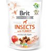 Brit Care Dog Crunchy Cracker. Insects with Turkey and Apples, 200g pamlsky pro psy