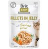 Brit Care Cat Fillets in Jelly with Fine Trout & Cod 85g kapsičky pro kočky