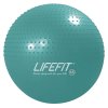 Gymnastický masážní míč LIFEFIT MASSAGE BALL 65 cm, tyrkysový