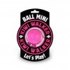 Kiwi Walker Plovací míček z TPR pěny, růžová, 7 cm