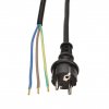 Solight flexo kabel, 3x 1mm2, gumová, černá, 2,5m