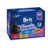 Brit Premium Cat Pouches Family Plate 1200g (12x100g) kapsičky pro kočky