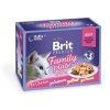 Brit Premium Cat Delicate Fillets in Jelly Family Plate 1020g (12x85g) kapsičky pro kočky