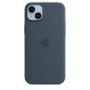 Apple iPhone silikonový kryt s MagSafe na iPhone 14 Plus, bouřkově modrý