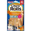 Churu Cat Rolls Chicken wraps&Chicken cream 4x10g