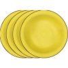 Lamart LT9062 4dílná sada hlubokých talířů HAPPY, žlutá