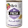 Brit Fresh Veal with Millet 400g konzerva pro psy