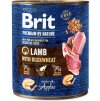 Brit Premium by Nature Lamb with Buckwheat 800g konzerva pro psy