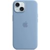 Apple iPhone 15 Silicone Case s MagSafe - Winter Blue