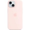 Apple iPhone 15 Silicone Case s MagSafe - Light Pink