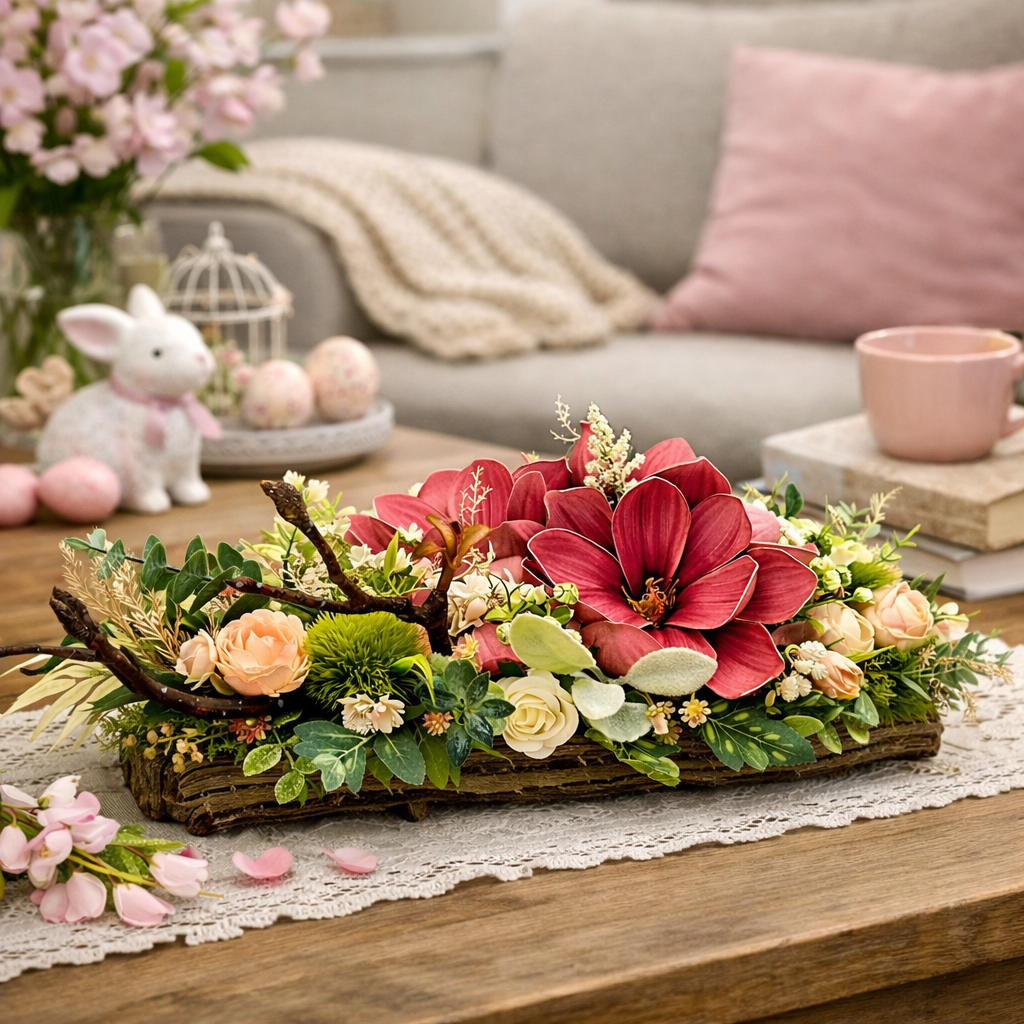 Bloomina elegáns virágos asztali dekoráció