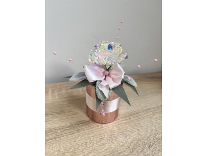 Kis méretű örök rózsás dísz – nagy