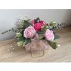Vegyes virág,dísztáska dobozban3 – nagy