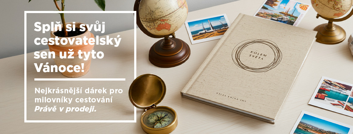 Nejkrásnější dárek pro milovníky cestování. Právě v prodeji.
