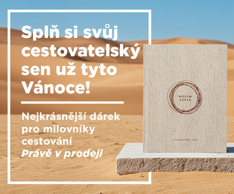 Nejkrásnější dárek pro milovníky cestování. Právě v prodeji.