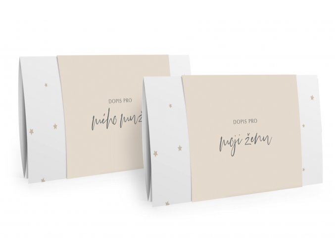 Bloque. svatební Dopis mému muži a Dopis mojí ženě