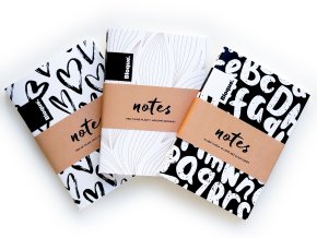 Bloque. kapesní zápisníky Notes