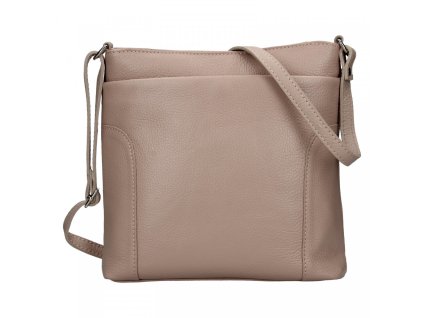 damska kozena crossbody kabelka italia emma ruzova