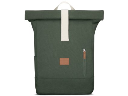 Canvas Rolltop Rucksack gruen