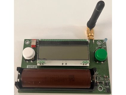 Ruční přehledový přijímač pro bezdrátové jednotky 868MHz