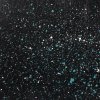 Dots black turquoise