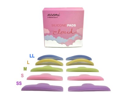 Noemi 'Cloud' silicone pad U Curl (5 pairs) – Noemi Professional