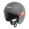 Helma JAWA OHC, CASSIDA (šedá matná/červená/černá/bílá)
