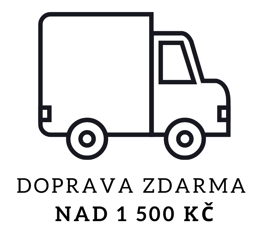 Doprava zdarma nad 1 500 Kč